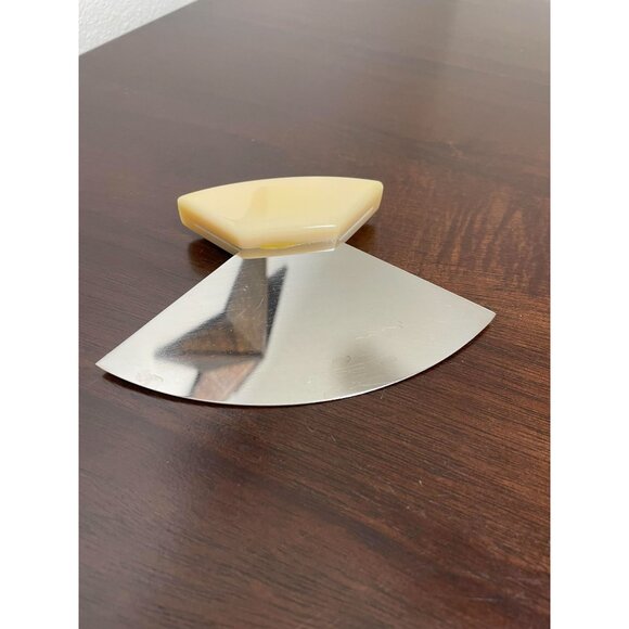 Vintage Ace 83 Ulu Knife Skinner w/Scrimshaw Handle - Picture 5 of 7